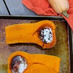 Mom's Roasted Brown Sugar Butternut Squash #FallFlavors ⋆ Books n' Cooks