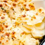 Microwave Scalloped Potatoes