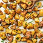 Oven Roasted Potatoes Healthy Recipe • Roasted Potatoes, Baked Potato