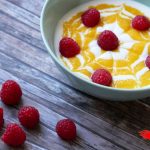 Sweet mango purée yoghurt - PassionSpoon recipes