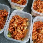 Freezer Pasta Microwave Lunches (Healthy Copycat Frozen Dinner!) - No  Getting Off This Train