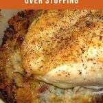 Rice Stuffed Baked Chicken / Whole Chicken Baked with Rice Stuffing - When  A Bong Cooks
