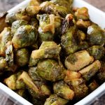 Maple-Dijon Roasted Brussel Sprouts | Simply Sissom
