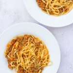 Pressure Cooker Spaghetti Bolognese - Easy Peasy Foodie