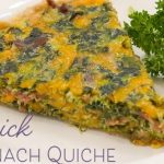 Spinach & Goat Cheese Quiche with Sweet Potato Crust | Ambitious Kitchen