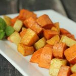 Roasted Yams and Sweet Potatoes With Cinnamon - A Healthy Side Dish -  Mirlandra's Kitchen