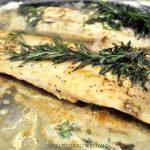 Pan-Seared Rockfish With Fresh Herbs / The Grateful Girl Cooks!