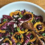 Make this gorgeous holiday salad with delicata squash