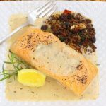 Salmon with Garlic Tarragon Cream Sauce – Palatable Pastime Palatable  Pastime