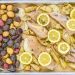 Sheet Pan Chicken with Artichokes and Potatoes - Hip Mama's Place