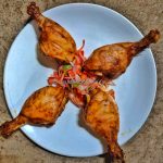 Zero Oil Recipe – Roasted Chicken Legs – culturekurry – Sameer S Nilatkar