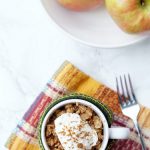 Microwave Apple Crisp in a Mug