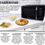 Black FMO10AHDBKC 1.0 Cu. Ft. 1000-Watt Microwave Oven with Healthy Air  Fry, Grill Convection Function,