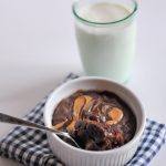 Peanut Butter Swirl Brownie in a Mug