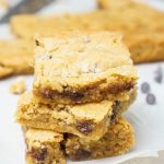 Blondies with Walnuts and Chocolate Chips (Blond Brownies) - The Cookware  Geek
