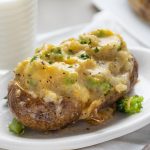 Broccoli Cheese Twice Baked Potato - I Am Homesteader