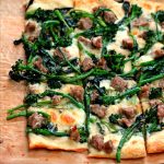 Broccoli Rabe and Sausage Pizza – TasteFood