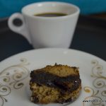 brownie with coffee chocolate sauce | foodiliciousnan