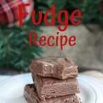 Easiest Ever Two-Ingredient Chocolate Fudge Recipe