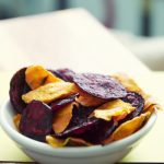 The Perfect Pear: Beet and Carrot Chips! (made in the microwave!!)