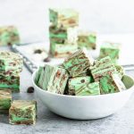 Chocolate Mint Fudge - The Itsy-Bitsy Kitchen