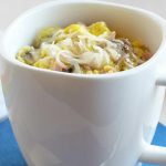 Microwave Ham, Mushroom & Swiss Coffee Cup Scramble - American Egg Board