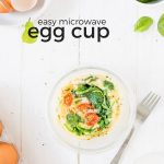 Quick Microwave Egg Bowl - Nourish Nutrition Blog