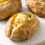 How To Cook Jacket Potatoes In The Microwave - Liana's Kitchen