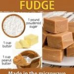 Easy Peanut Butter Fudge | DantiiGo