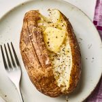 10-minute microwave baked potatoes - Family Food on the Table
