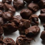 Homemade CHOCOLATE COVERED RAISINS and Dried CRANBERRIES * 3 ingredients *  sugar or sugar-free * microwave easy - Cindy's ON-Line recipe box