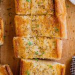 Homemade Garlic Bread (Using frozen bread dough!) - Midwest Nice