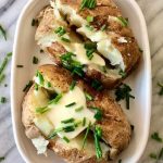 Easy Microwave Baked Potato - Meatloaf and Melodrama