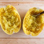 How to Cook Spaghetti Squash in the Microwave - ready in 20 minutes!