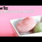Easy Microwave Mochi Recipe: Tie Dye Earth Day Mochi