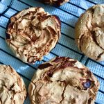 Chocolate and Nut Meringue Cookies