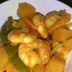 Kumro Chingri Dalna (Prawns with Butternut Squash in Bengali Style)