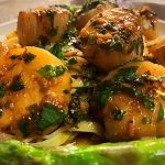 Lemon butter (GARLIC) Scallops – My World (and recipes too)