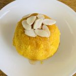 Almond Egg Yolks Cupcake, Microwave (1 minute)