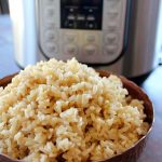 Instant Pot Brown Rice, Perfect Brown Rice made in Instant Pot