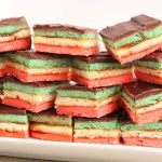 Italian Rainbow Cookies Recipe | Laura in the Kitchen - Internet Cooking  Show