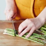 Steamed Asparagus in the Microwave • Steamy Kitchen Recipes Giveaways