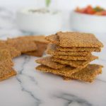 Keto Flaxseed Crackers - Divalicious Recipes