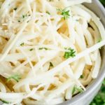 Pasta Yazzy – Squid Ink Pasta With Alfredo Sauce – Masala Eats Miami