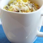 Microwave Ham, Mushroom & Swiss Coffee Cup Scramble - American Egg Board