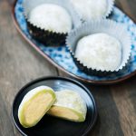 matcha green tea mochi ice cream recipe | use real butter