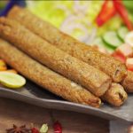 Chicken Seekh Kebab on Godrej Microwave Oven - YouTube