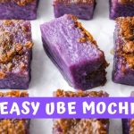 Easy Ube Mochi Recipe (GLUTEN FREE) - Keeping It Relle