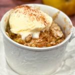 Healthy Apple Crisp in a Mug | microwave- Food Meanderings