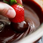 Microwave Chocolate Ganache - Melanie Makes